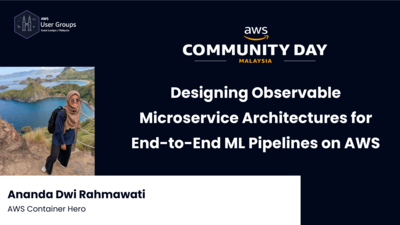 Designing Observable Microservice Architectures for End-to-End ML Pipelines on AWS